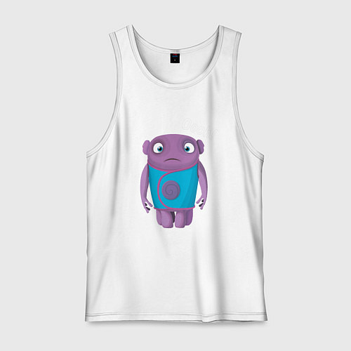 Мужская майка Oooh! / Белый – фото 1