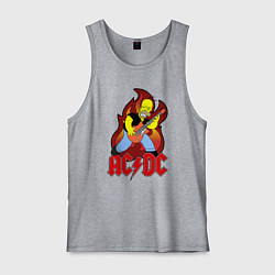 Мужская майка AC/DC Homer