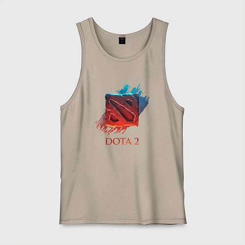 Мужская майка Dota 2 Shadows / Миндальный – фото 1