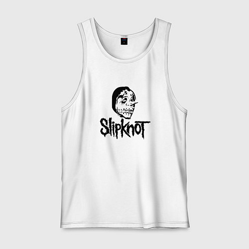 Мужская майка Slipknot black / Белый – фото 1