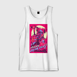 Майка мужская хлопок It's just a dream right?, цвет: белый