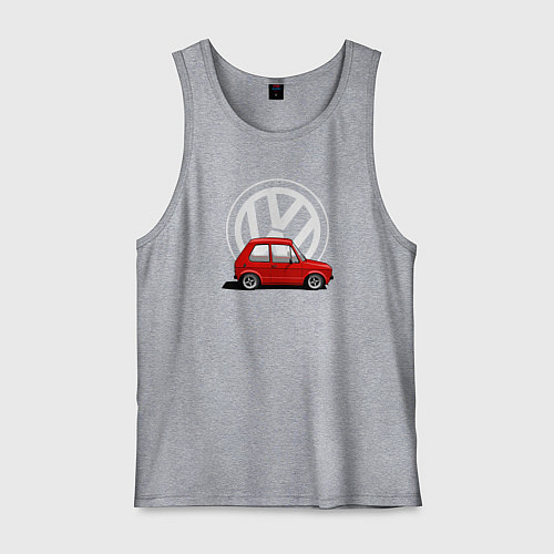 Мужская майка Golf mk I / Меланж – фото 1