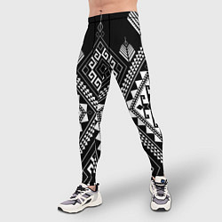 Тайтсы мужские Индейские мотивы, цвет: 3D-принт — фото 2
