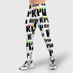 Тайтсы мужские K-pop Pattern, цвет: 3D-принт — фото 2