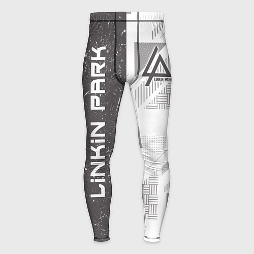 Мужские тайтсы Linkin Park: Grey Form / 3D-принт – фото 1