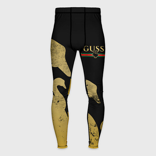 Мужские тайтсы GUSSI: Gold Edition / 3D-принт – фото 1