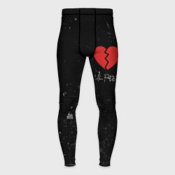 Мужские тайтсы Lil Peep: Broken Heart