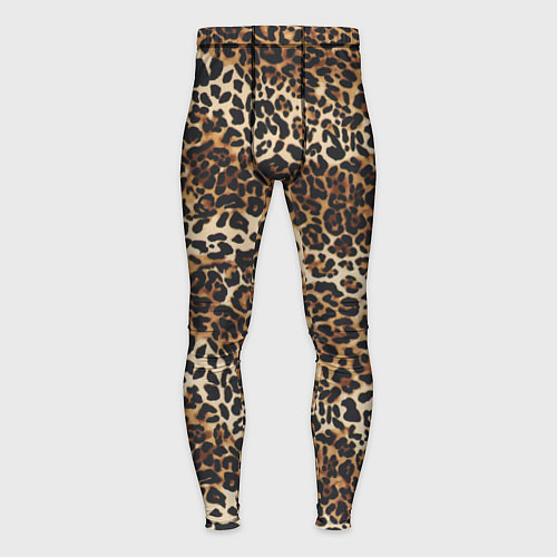 Мужские тайтсы Шкура леопарда / 3D-принт – фото 1