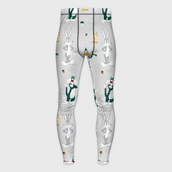 Мужские тайтсы Looney Tunes pattern