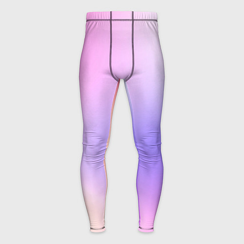 Мужские тайтсы Светлый градиент розовый мода / 3D-принт – фото 1
