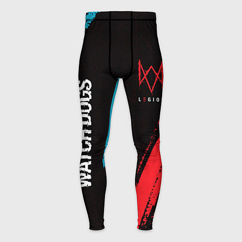 Мужские тайтсы WATCH DOGS LEGION ВОТЧ ДОГС / 3D-принт – фото 1