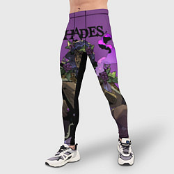 Тайтсы мужские Hades - Дионис, цвет: 3D-принт — фото 2