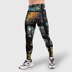 Тайтсы мужские LITTLE NIGHTMARES, цвет: 3D-принт — фото 2