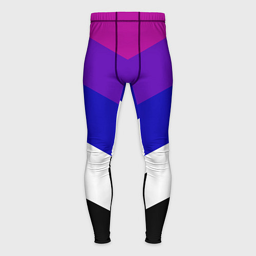 Мужские тайтсы Полосы / 3D-принт – фото 1