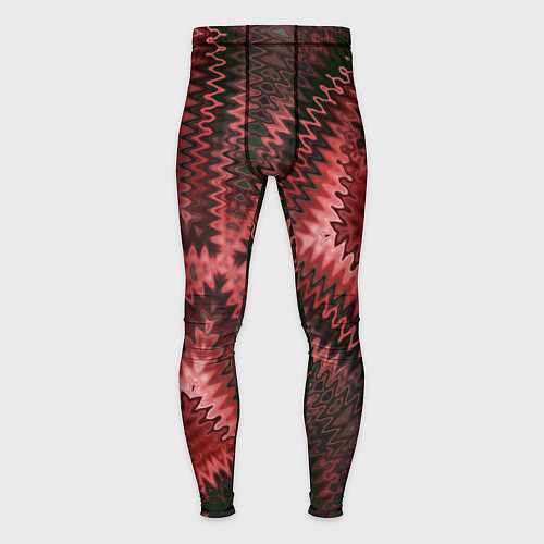 Мужские тайтсы Серо-коричневый узор / 3D-принт – фото 1