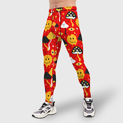 Тайтсы мужские Галюцинации, цвет: 3D-принт — фото 2
