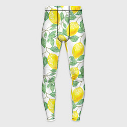 Тайтсы мужские Лимоны 3d, цвет: 3D-принт