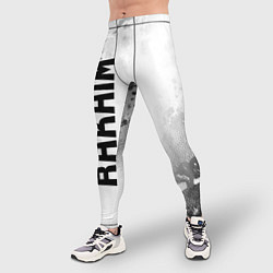 Тайтсы мужские Rakhim - Брызги, цвет: 3D-принт — фото 2