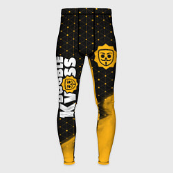 Тайтсы мужские BUBBLE KVASS Огонь, цвет: 3D-принт