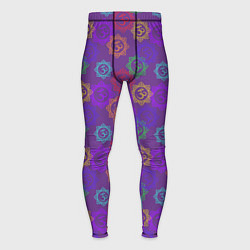 Тайтсы мужские Мантра ОМ - Аум, цвет: 3D-принт
