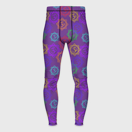 Мужские тайтсы Мантра ОМ - Аум / 3D-принт – фото 1