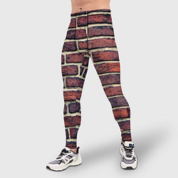 Тайтсы мужские Brick Wall, цвет: 3D-принт — фото 2