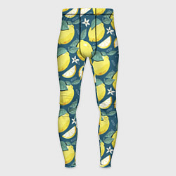 Мужские тайтсы Cute lemon pattern