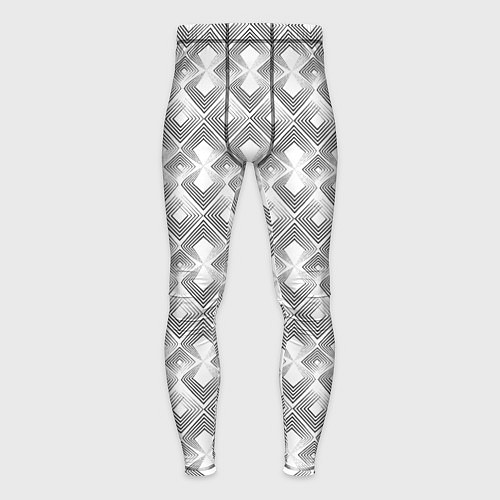 Мужские тайтсы Art deco white background / 3D-принт – фото 1