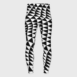 Тайтсы мужские Геометрический паттерн - минимализм, цвет: 3D-принт
