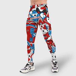 Тайтсы мужские Старая добрая Англия, цвет: 3D-принт — фото 2