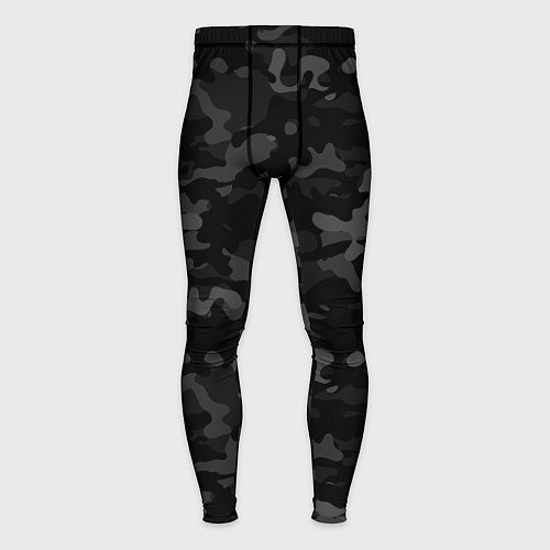 Мужские тайтсы Ночной камуфляж / 3D-принт – фото 1