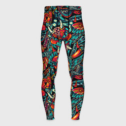 Мужские тайтсы Ирезуми Японские маски