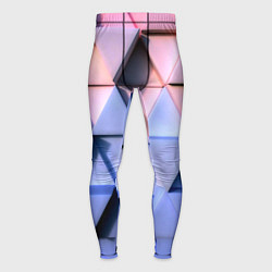 Тайтсы мужские Triangle gradient, цвет: 3D-принт
