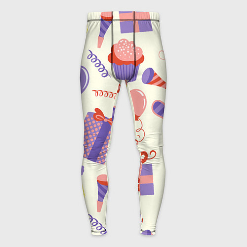 Мужские тайтсы Holiday / 3D-принт – фото 1