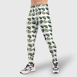 Тайтсы мужские Камешки, цвет: 3D-принт — фото 2