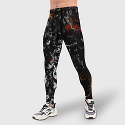 Тайтсы мужские Граффити абстрактный рисунок, цвет: 3D-принт — фото 2