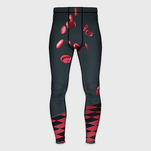 Мужские тайтсы Настольная игра шашки / 3D-принт – фото 1