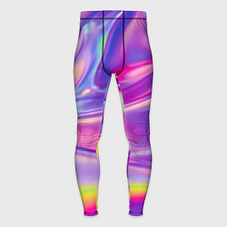Тайтсы мужские Радужное северное сияние, цвет: 3D-принт
