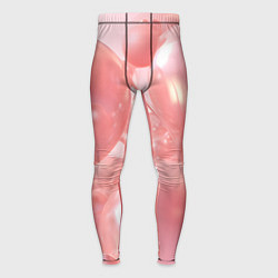 Тайтсы мужские Розовые шары, цвет: 3D-принт