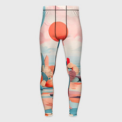 Мужские тайтсы Геометрия природы