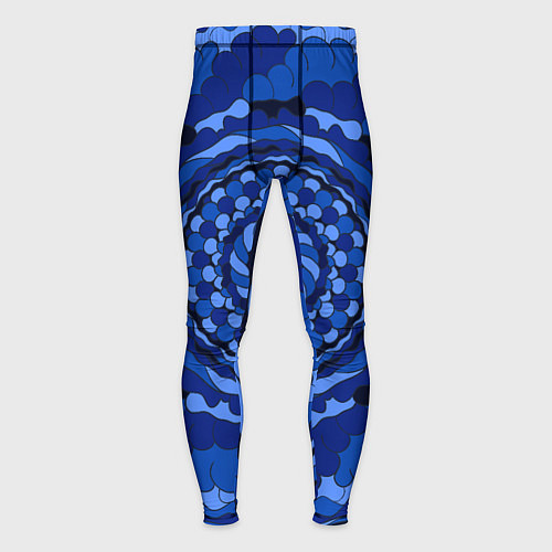 Мужские тайтсы Витраж: морская пучина / 3D-принт – фото 1