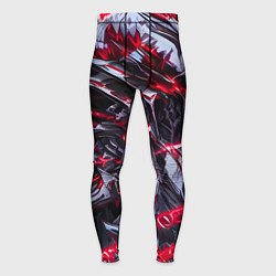 Мужские тайтсы Красная адская броня