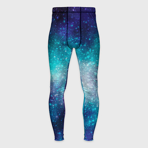 Мужские тайтсы Космические туманности / 3D-принт – фото 1