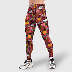 Тайтсы мужские Разыгрывай неприязнь, цвет: 3D-принт — фото 2