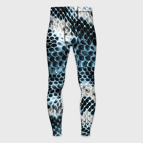 Мужские тайтсы Змеиный тренд / 3D-принт – фото 1