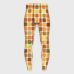 Тайтсы мужские Осенняя палитра, цвет: 3D-принт