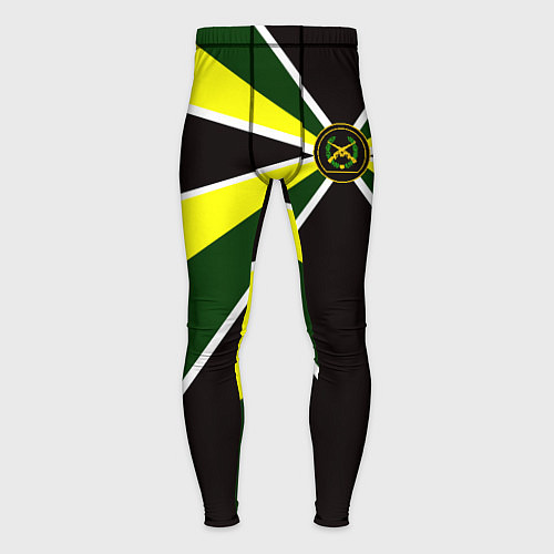 Мужские тайтсы Мотострелковые войска: шеврон без текста / 3D-принт – фото 1