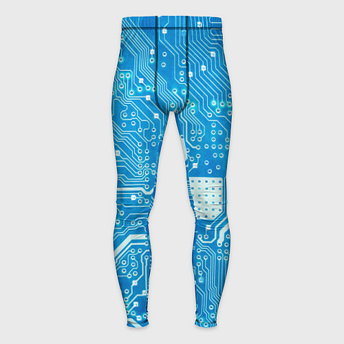 Мужские тайтсы Системная плата / 3D-принт – фото 1
