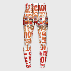 Тайтсы мужские КролСпорт, цвет: 3D-принт