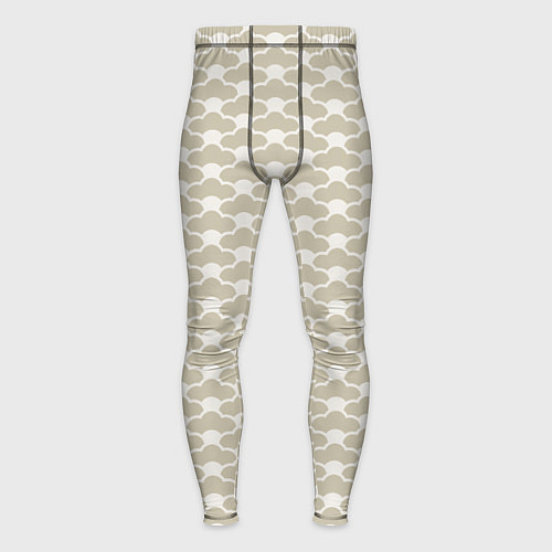 Мужские тайтсы Геометричный узор в японском стиле / 3D-принт – фото 1